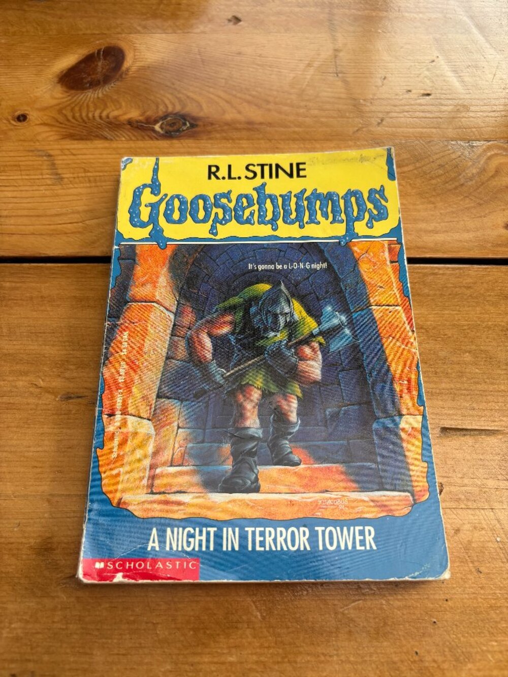 🪱3/12$ VTG '95 Goosebumps #27: A Night In Terror Tower 🕸️